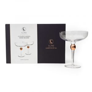 Clinq Coupe Glasses (Boxed Pair)